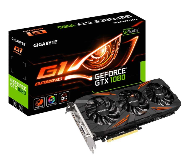 Gigabyte GeForce GTX 1080 G1 Gaming 8GB GDDR5X
